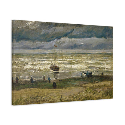 Beach at Scheveningen in Stormy Weather By Vincent van Gogh