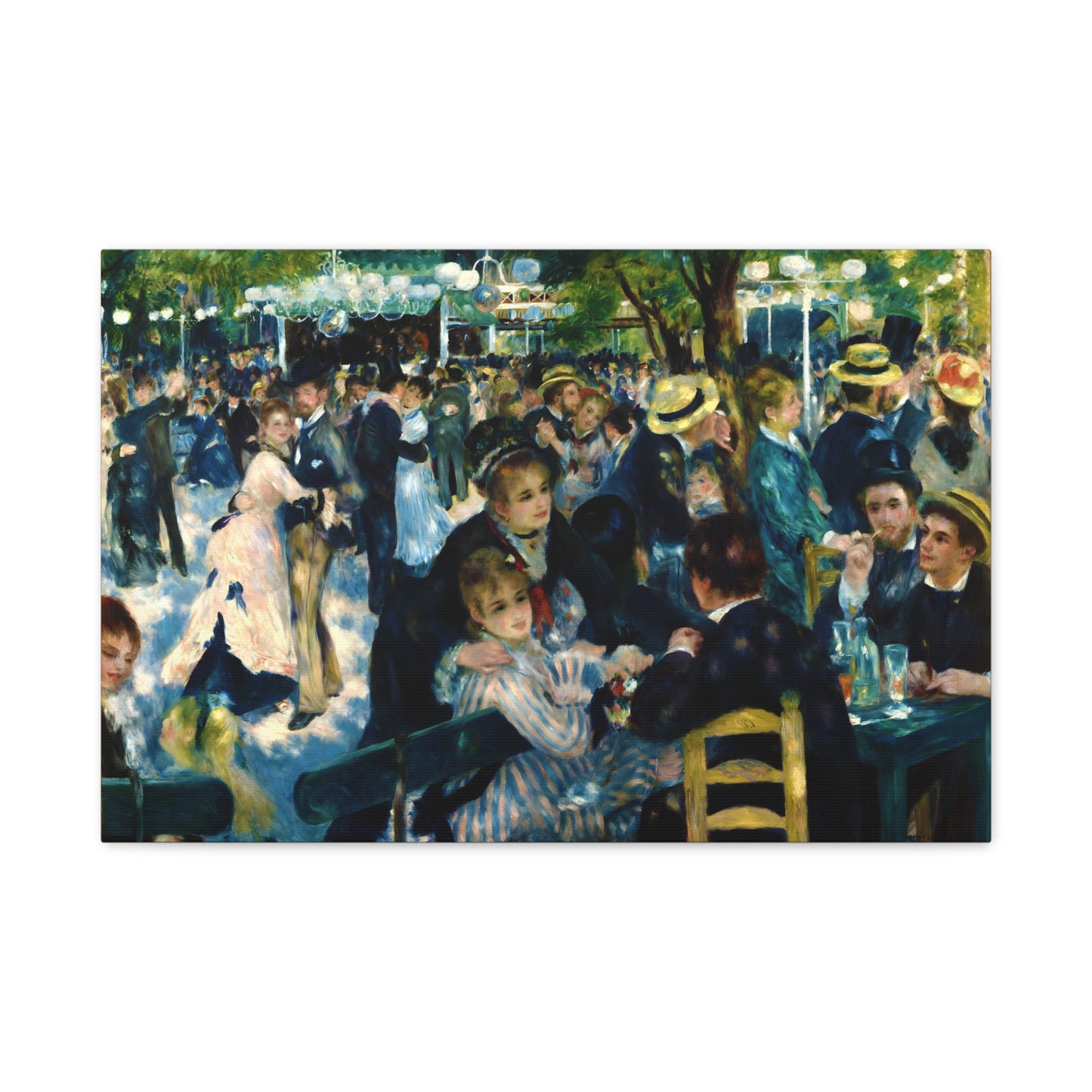 Bal du Moulin de la Galette By Pierre-Auguste Renoir