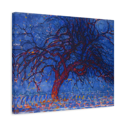 Avond (Evening) The Red Tree By Piet Mondrian