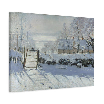 The Magpie By Claude Monet