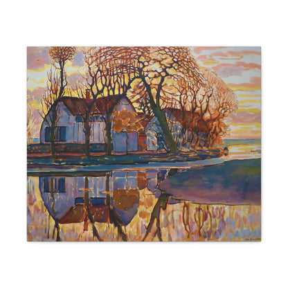 Farm near Duivendrecht By Piet Mondrian