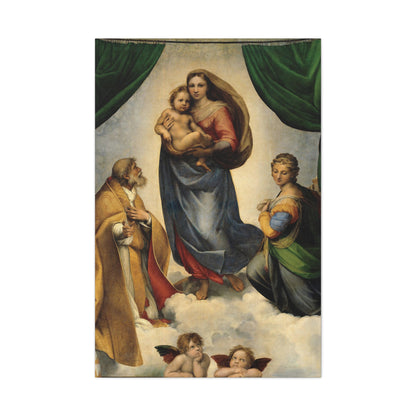 Sistine Madonna By Raphael