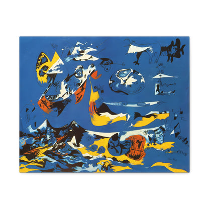 Blue (Moby Dick) By Jackson Pollock