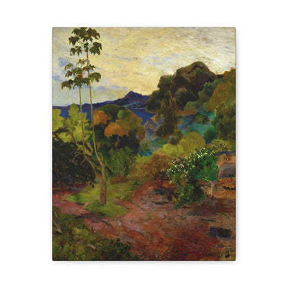 Martinique Landscape By Eugène Henri Paul Gauguin