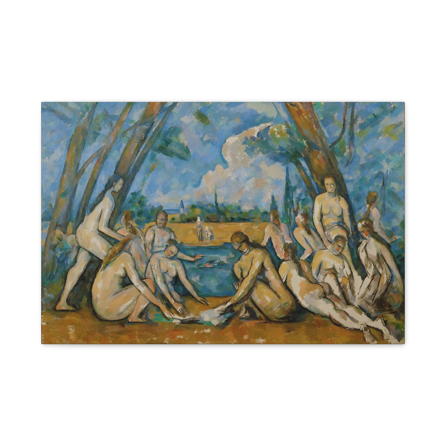 Bathers By Paul Cézanne