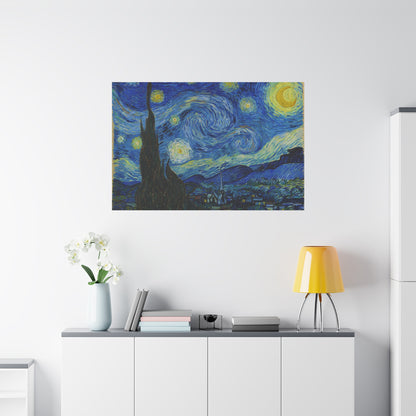 The Starry Night By Vincent van Gogh