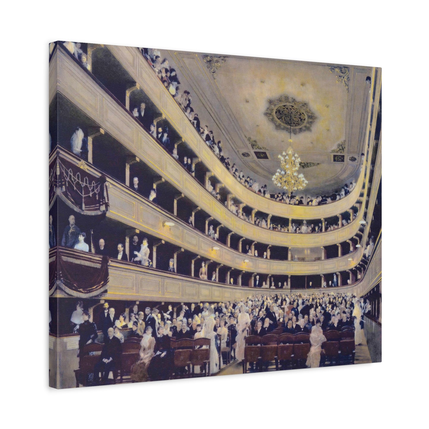 The Old Burgtheater By Gustav Klimt