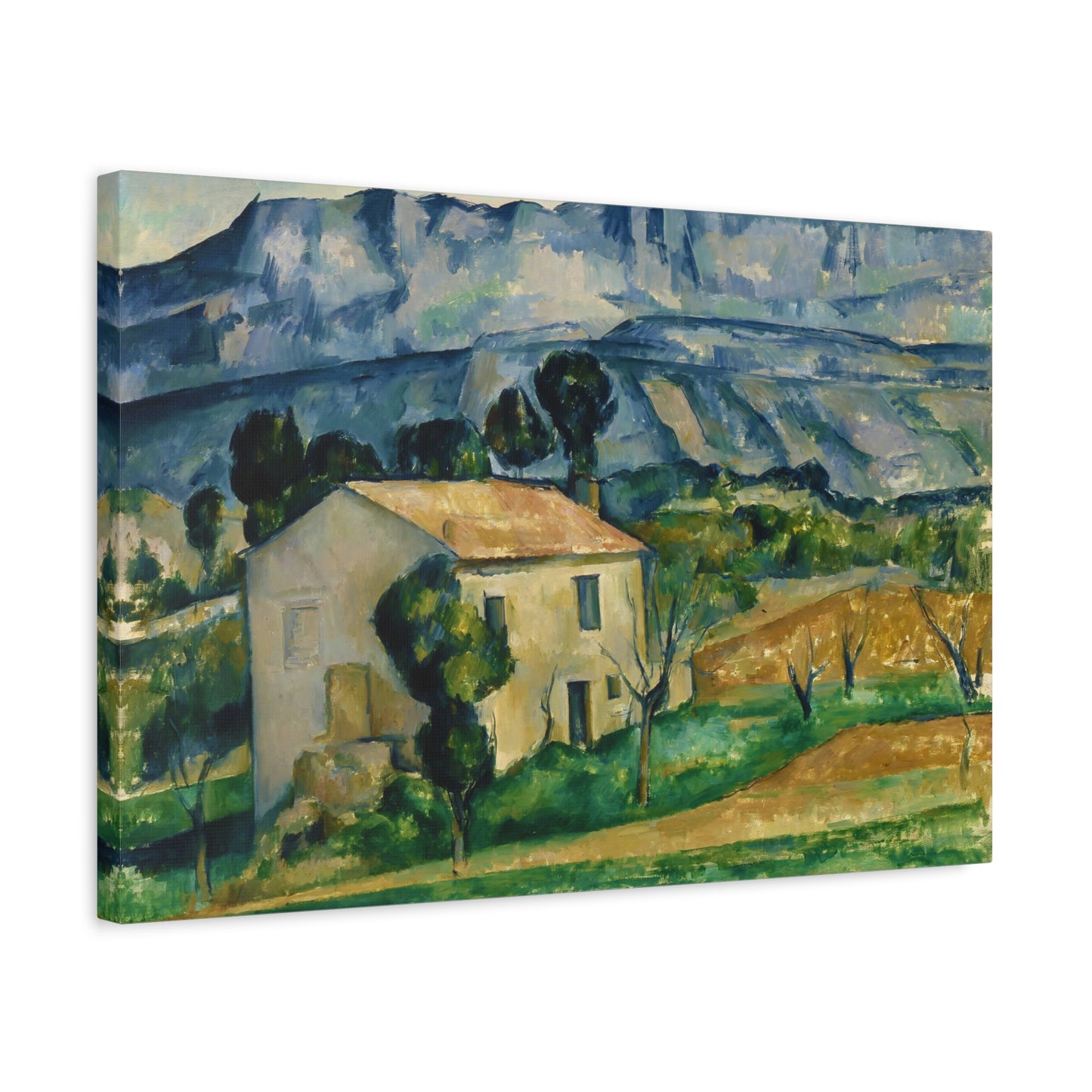 House in Provence By Paul Cézanne