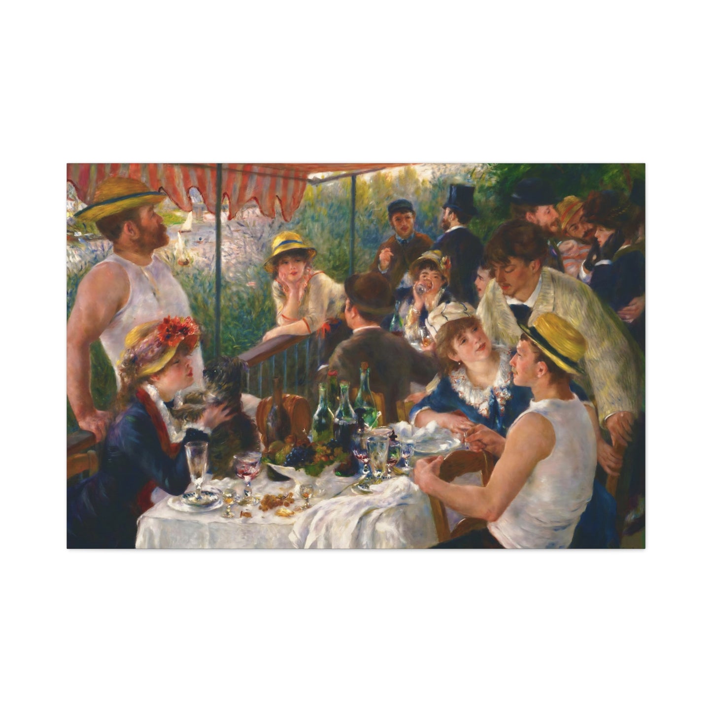 Luncheon of the Boating Party By Pierre-Auguste Renoir