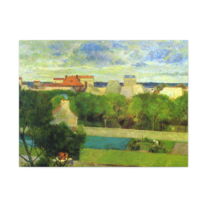 The Market Gardens of Vaugirard By Eugène Henri Paul Gauguin