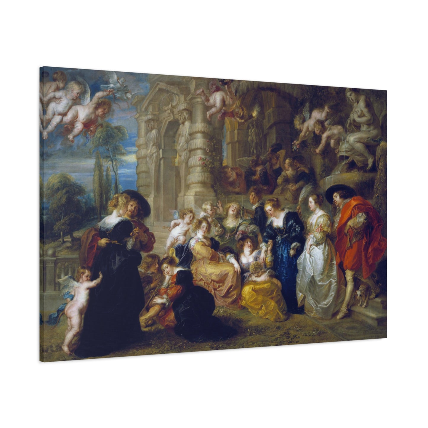 The Garden of Love By Peter Paul Rubens