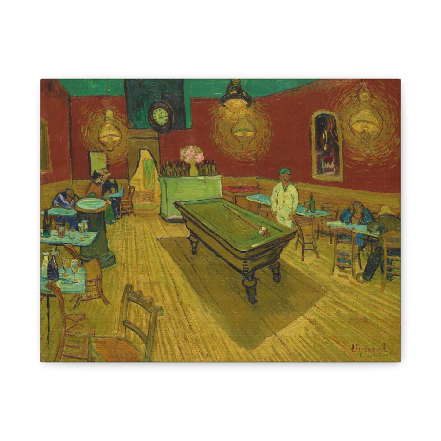 The Night Café By Vincent van Gogh