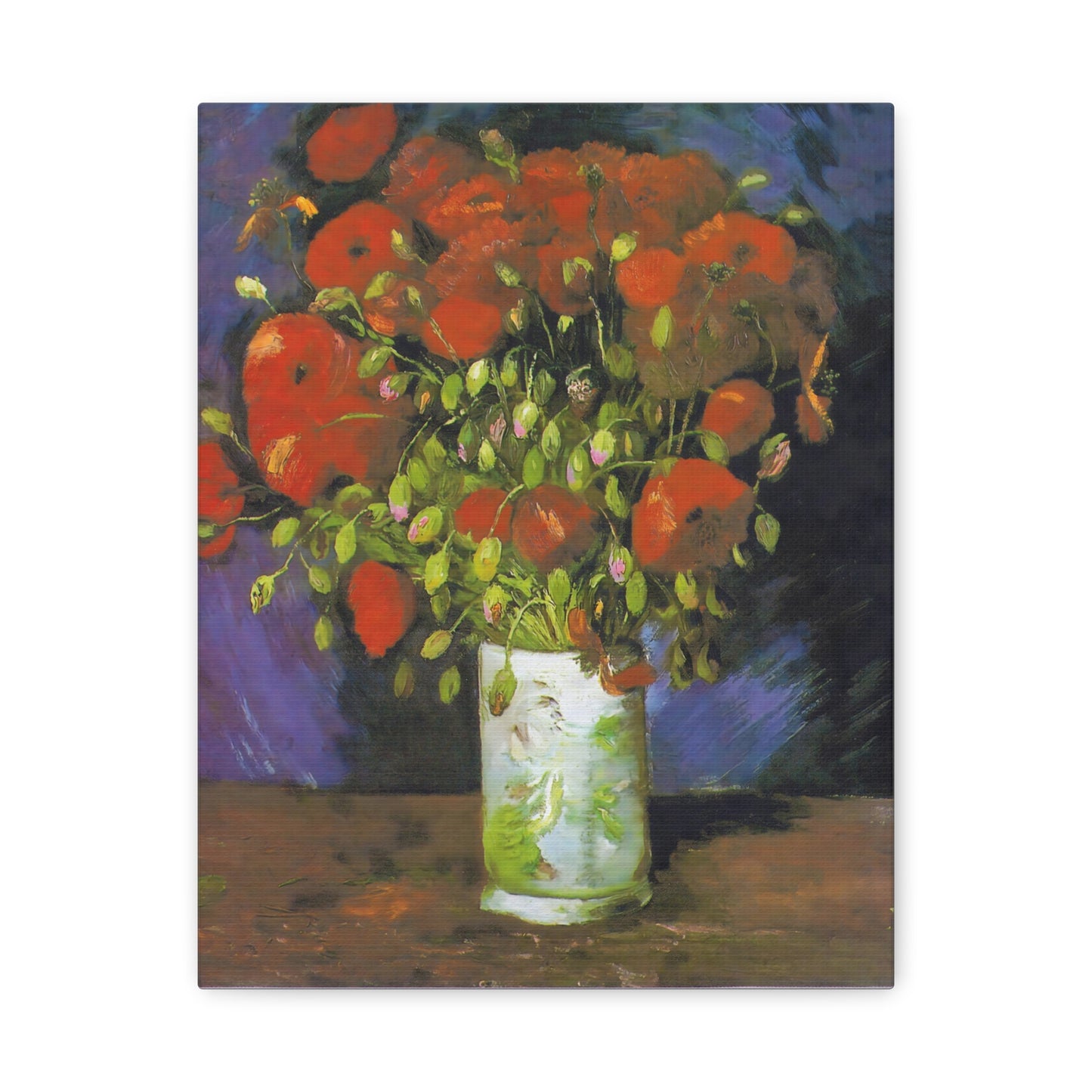 Vase with Poppies By Vincent van Gogh