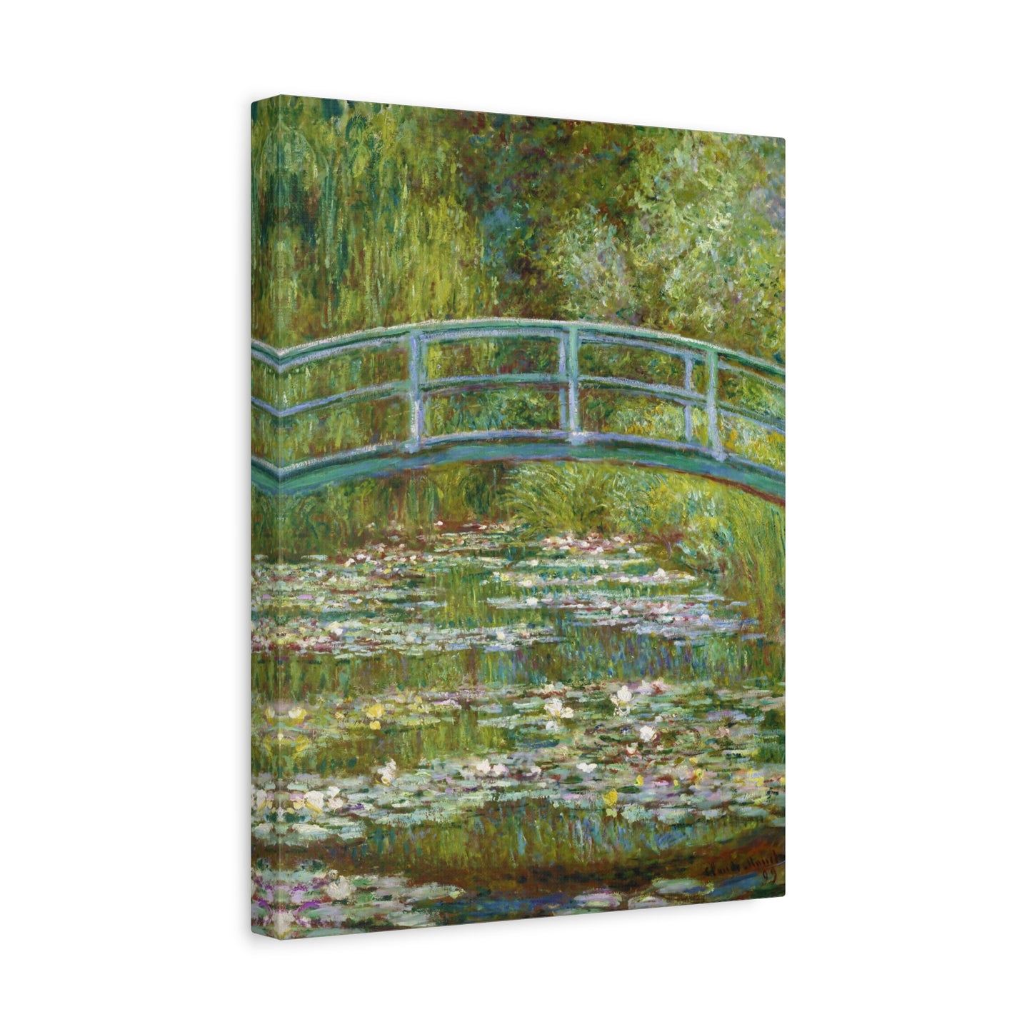 The Water Lily Pond By Claude Monet