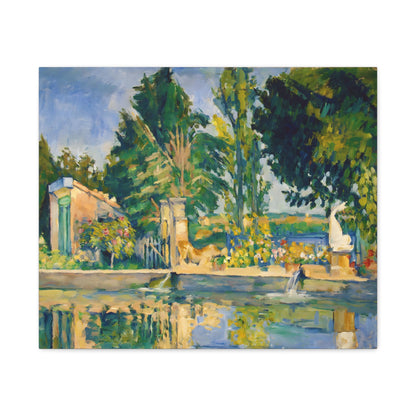 Jas de Bouffan, The Pool By Paul Cézanne