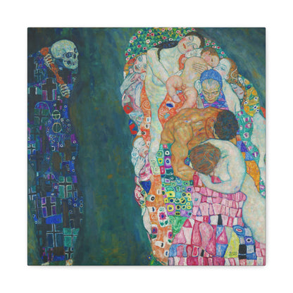 Death and Life I By Gustav Klimt