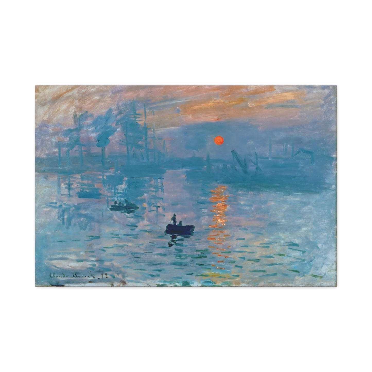 Impression, Sunrise By Claude Monet