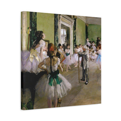 The Dancing Class By Edgar Degas