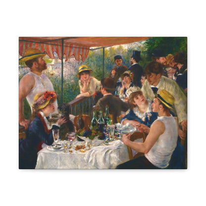 Luncheon of the Boating Party By Pierre-Auguste Renoir