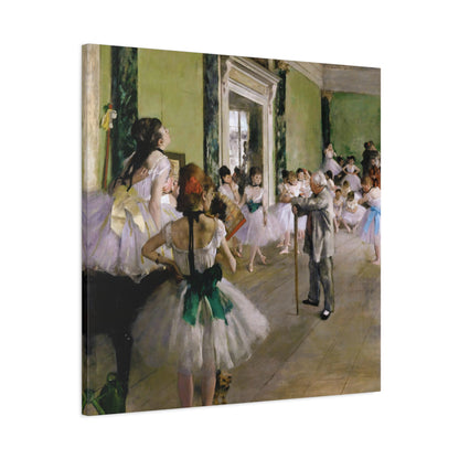 The Dancing Class By Edgar Degas