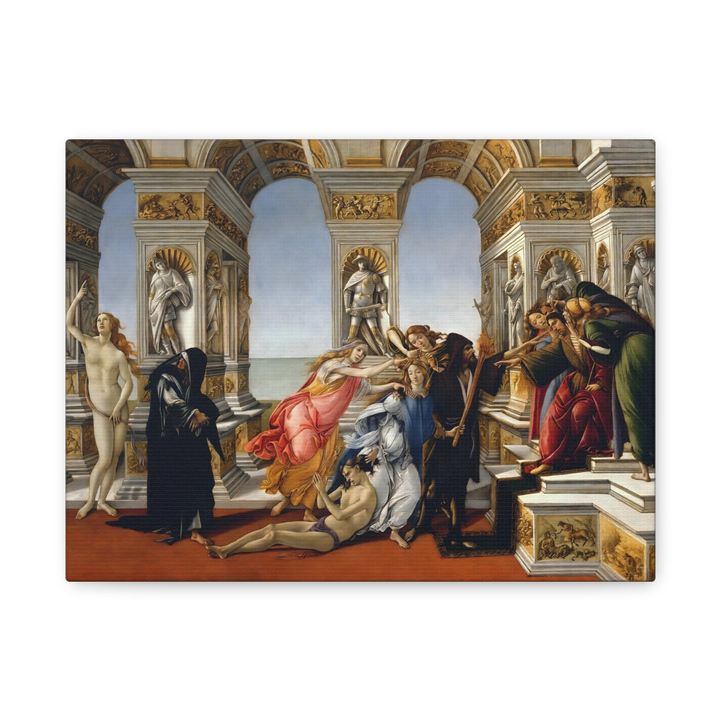 Calumny of Apelles By Sandro Botticelli