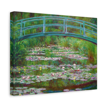 The Japanese Footbridge By Claude Monet