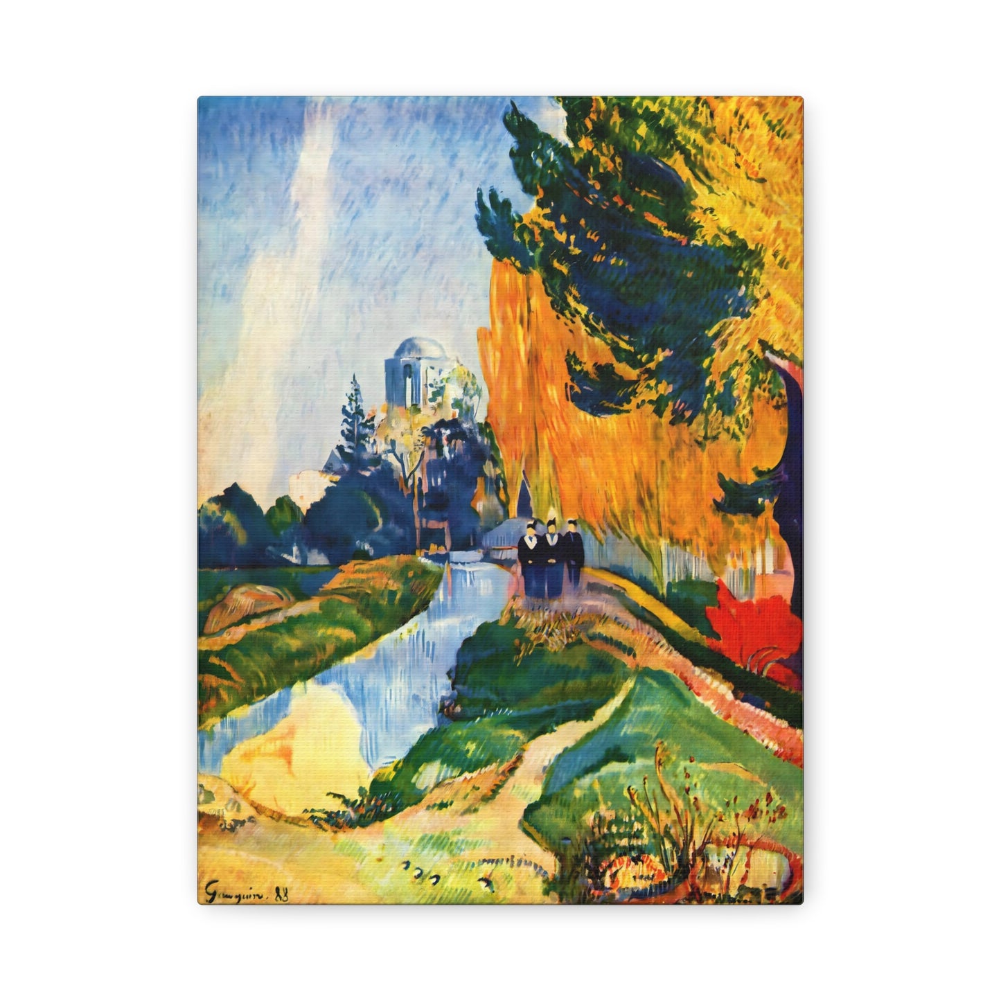 Les Alyscamps By Eugène Henri Paul Gauguin