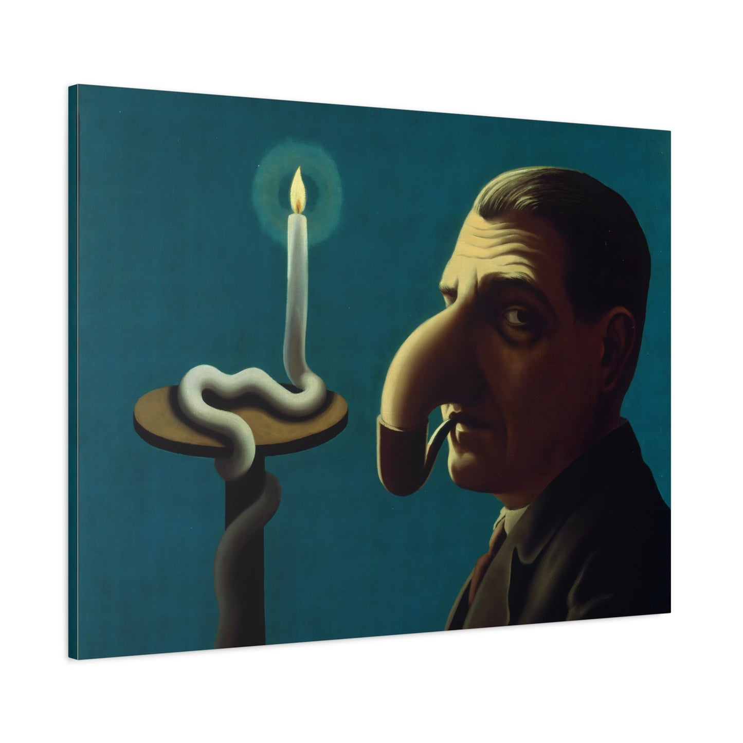 Philosopher's Lamp By René Magritte