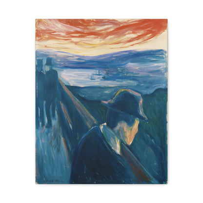 Sick Mood at Sunset. Despair By Edvard Munch