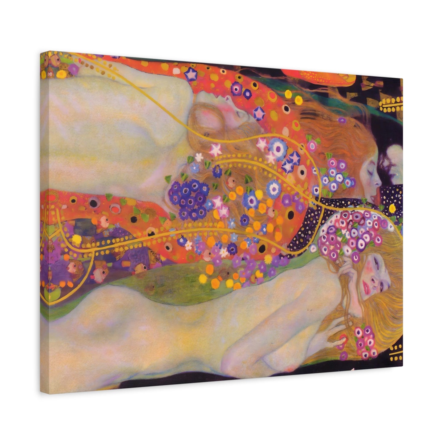 Water Serpents II By Gustav Klimt