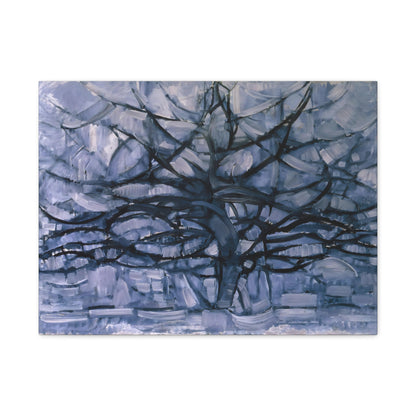 Gray Tree By Piet Mondrian