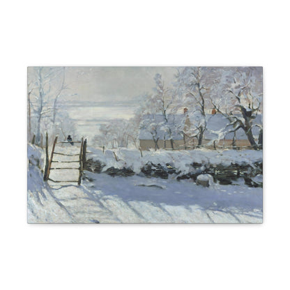 The Magpie By Claude Monet