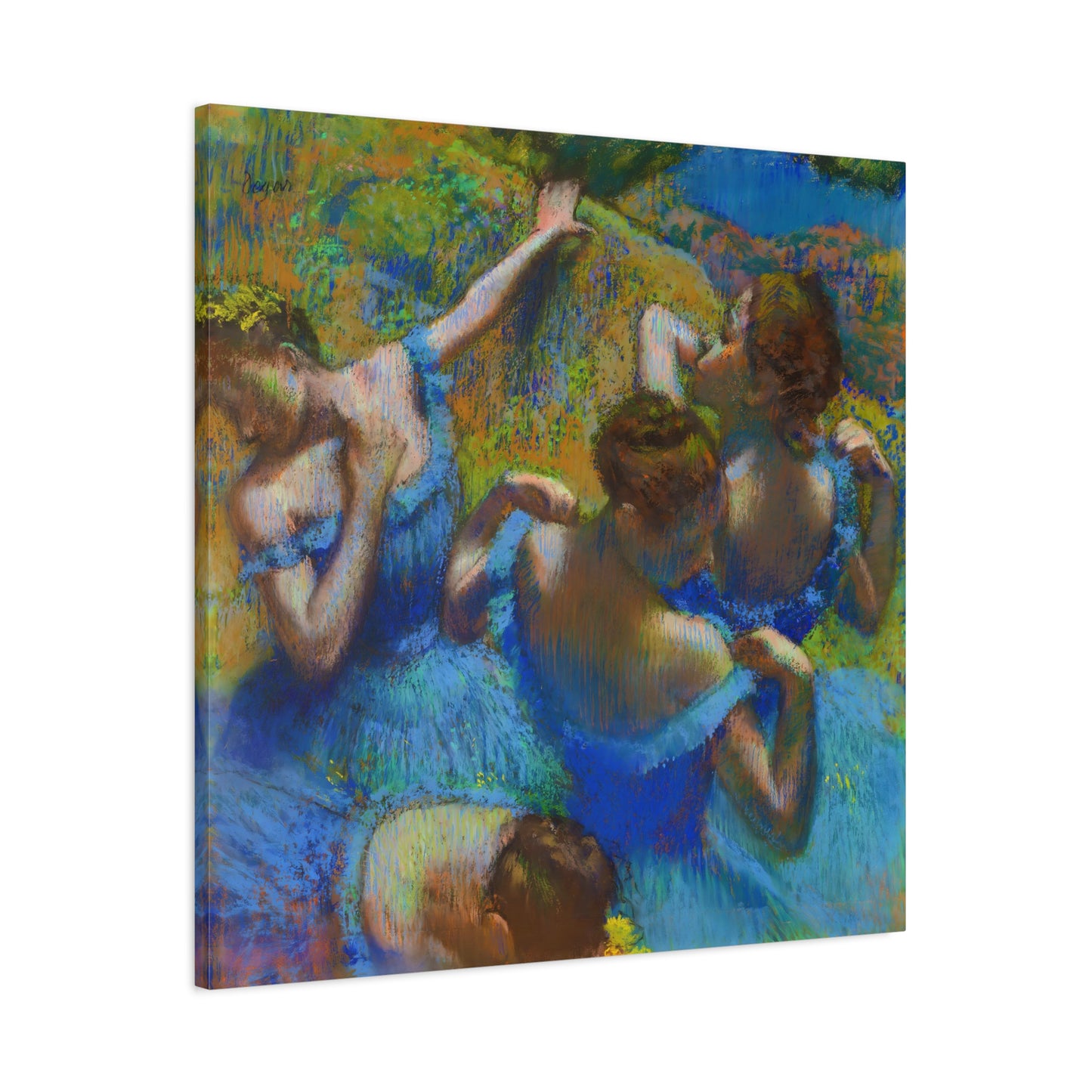 The Blue Dancers By Edgar Degas