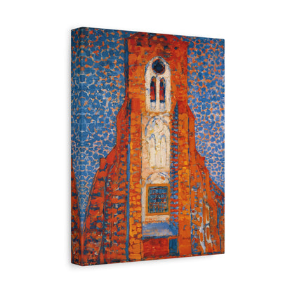 Sun, Church in Zeeland By Mondrian