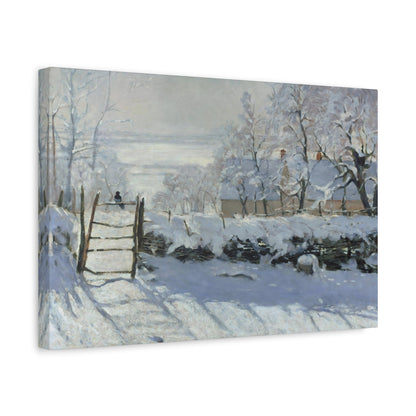 The Magpie By Claude Monet