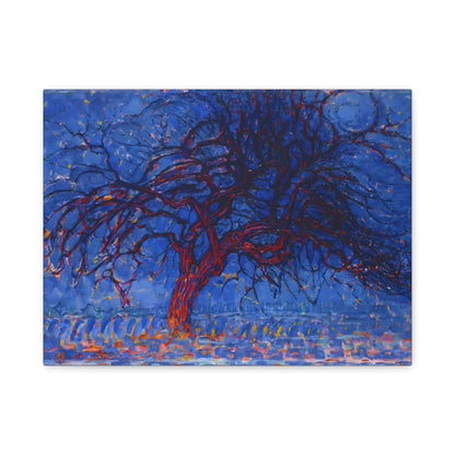 Avond (Evening) The Red Tree By Piet Mondrian