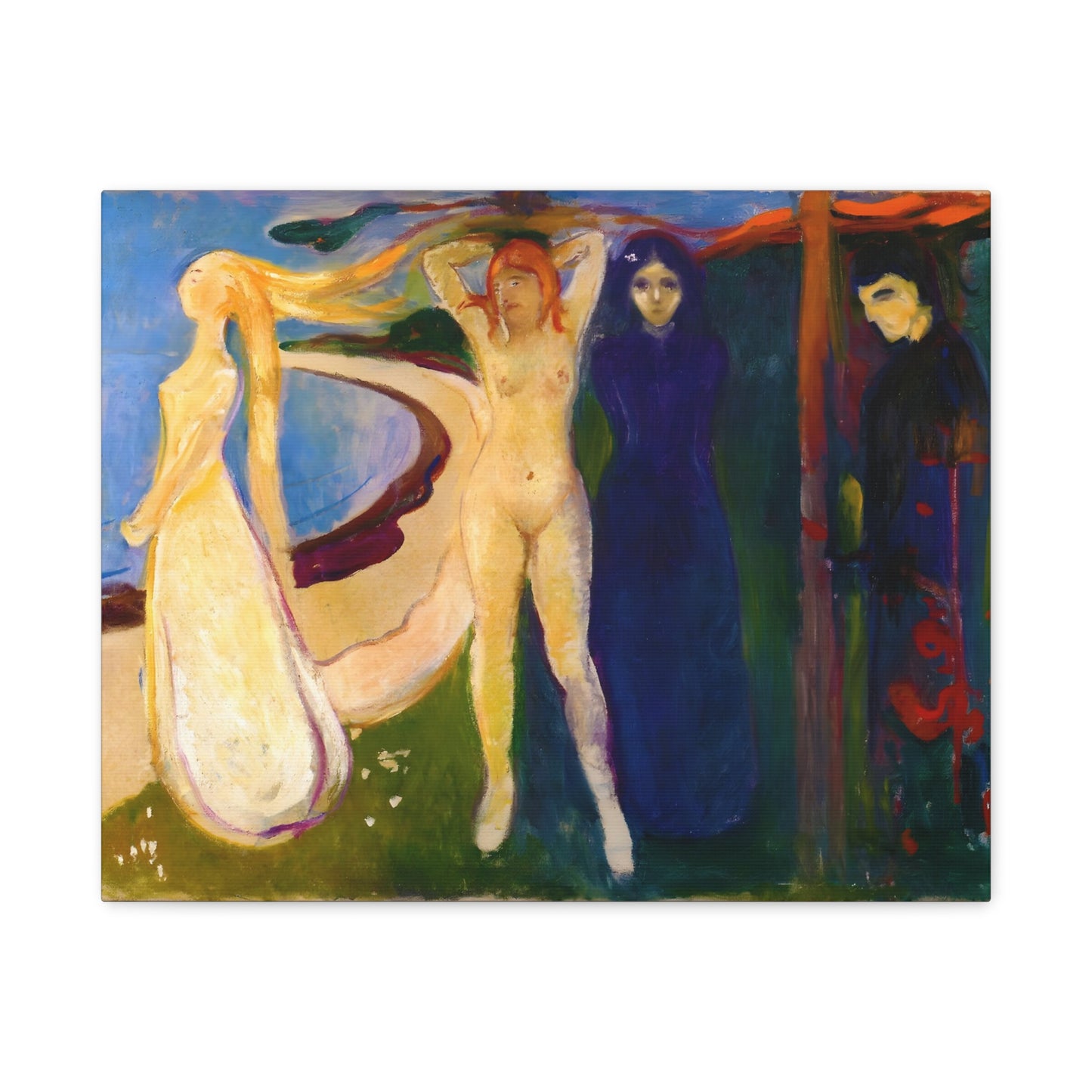 The Three Stages of Woman (Sphinx) By Edvard Munch