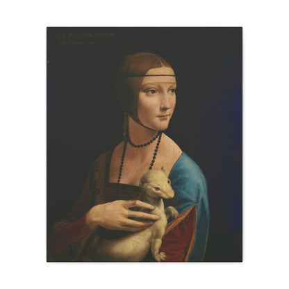 Lady with an Ermine By Leonardo da Vinci