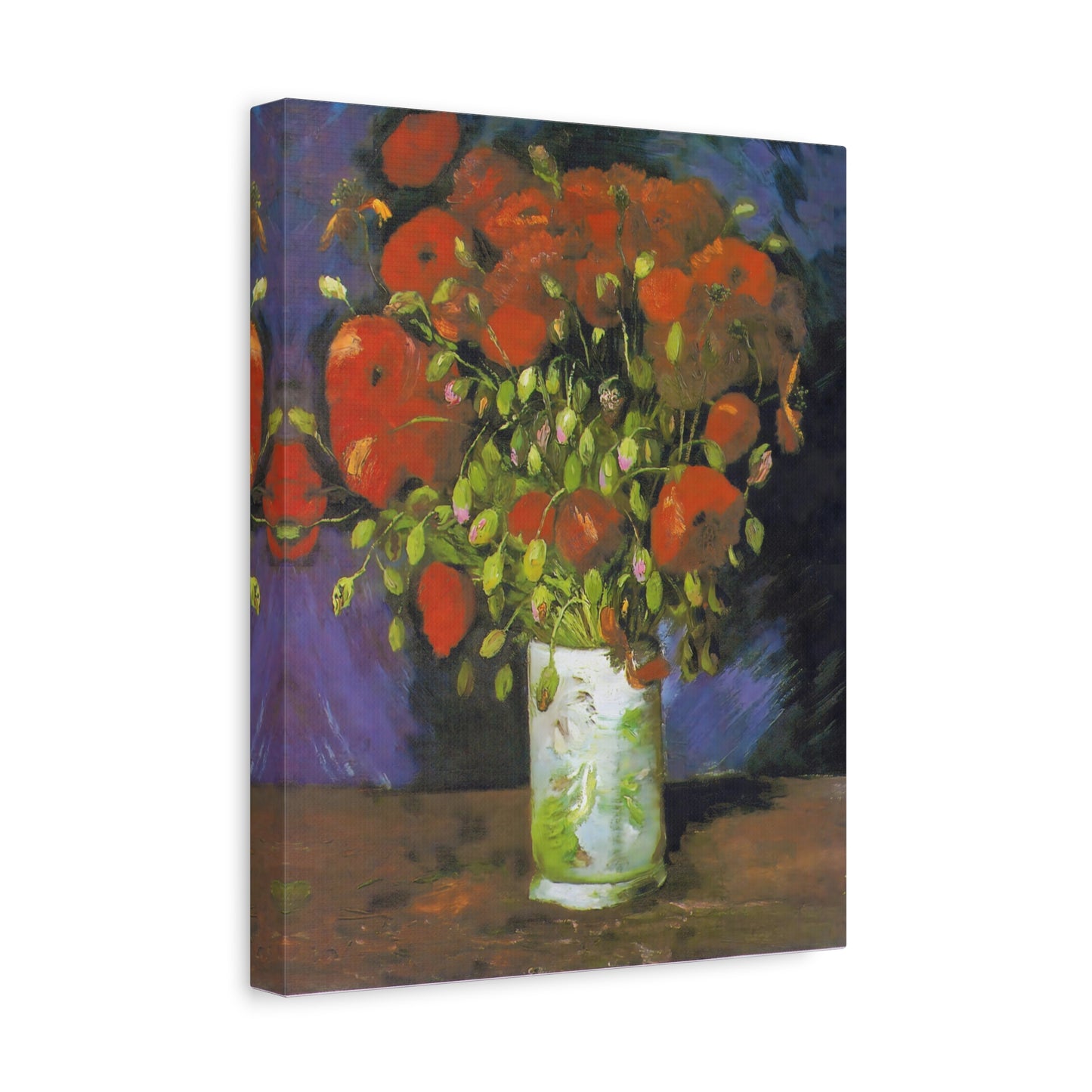 Vase with Poppies By Vincent van Gogh