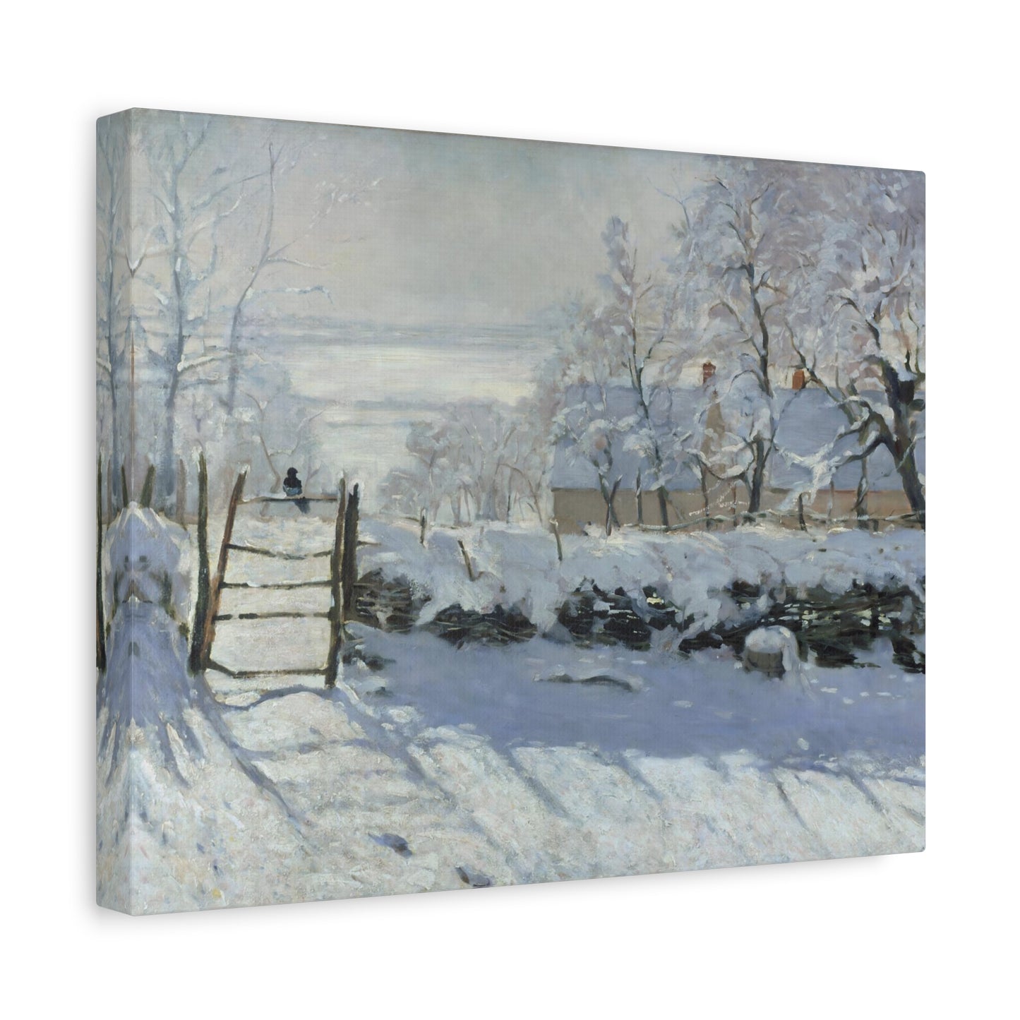 The Magpie By Claude Monet