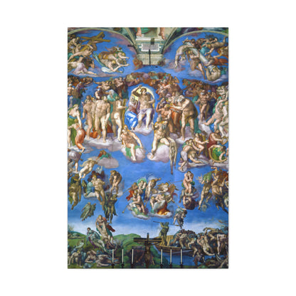 The Last Judgment By Michelangelo