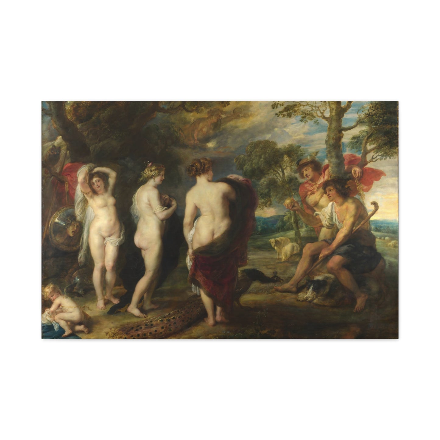 The Judgement of Paris By Peter Paul Rubens