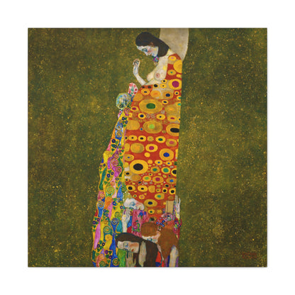 Hope II By Gustav Klimt