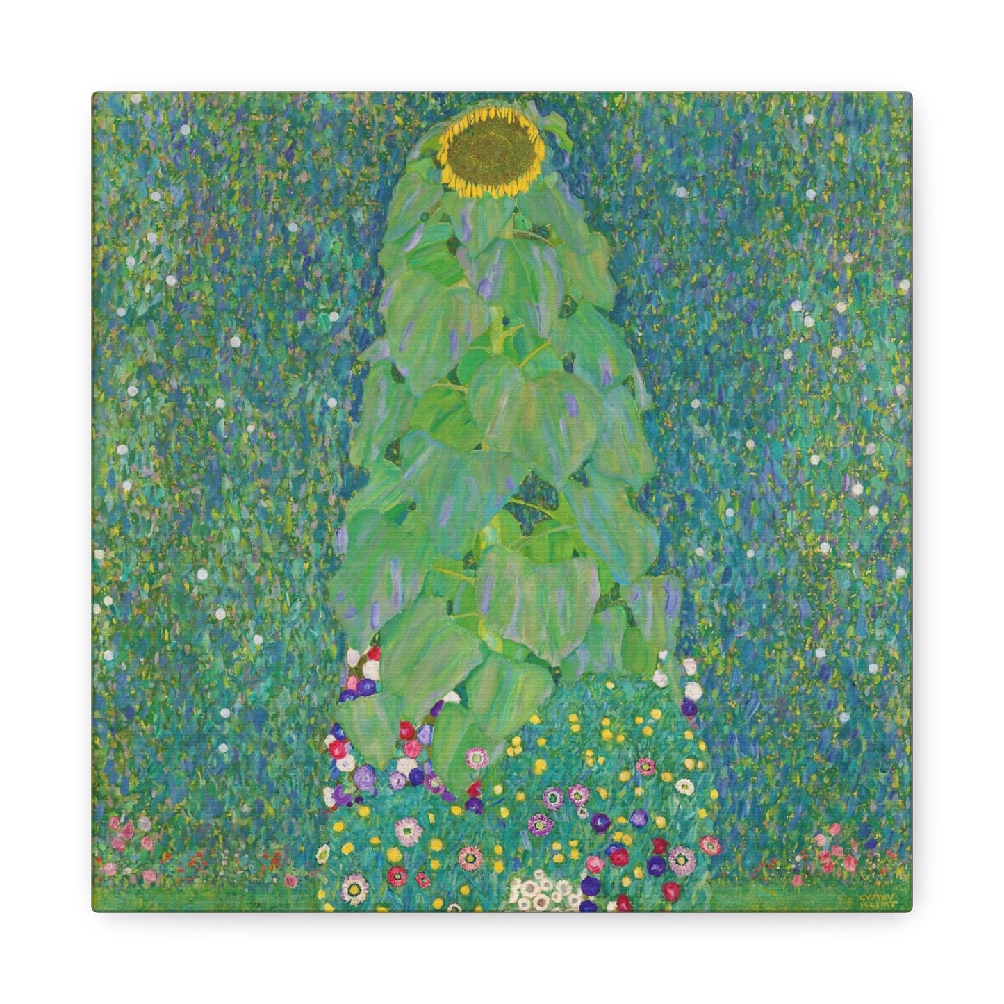 The Sunflower By Gustav Klimt