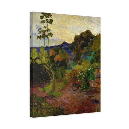 Martinique Landscape By Eugène Henri Paul Gauguin