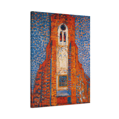 Sun, Church in Zeeland By Mondrian