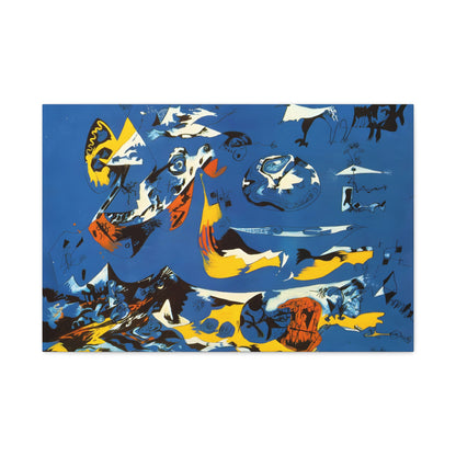 Blue (Moby Dick) By Jackson Pollock