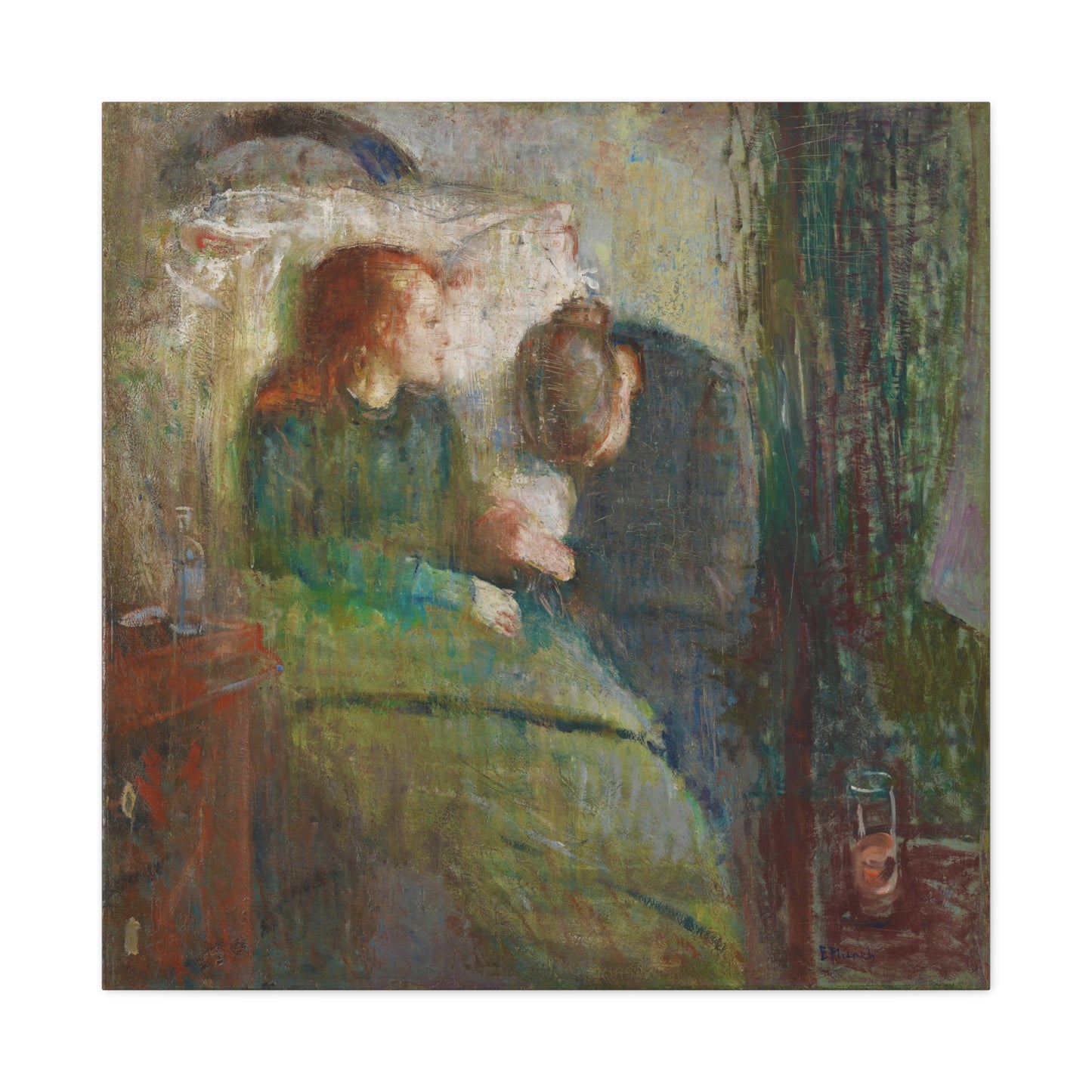 The Sick Child By Edvard Munch