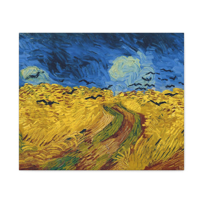 Wheatfield with Crows By Vincent van Gogh