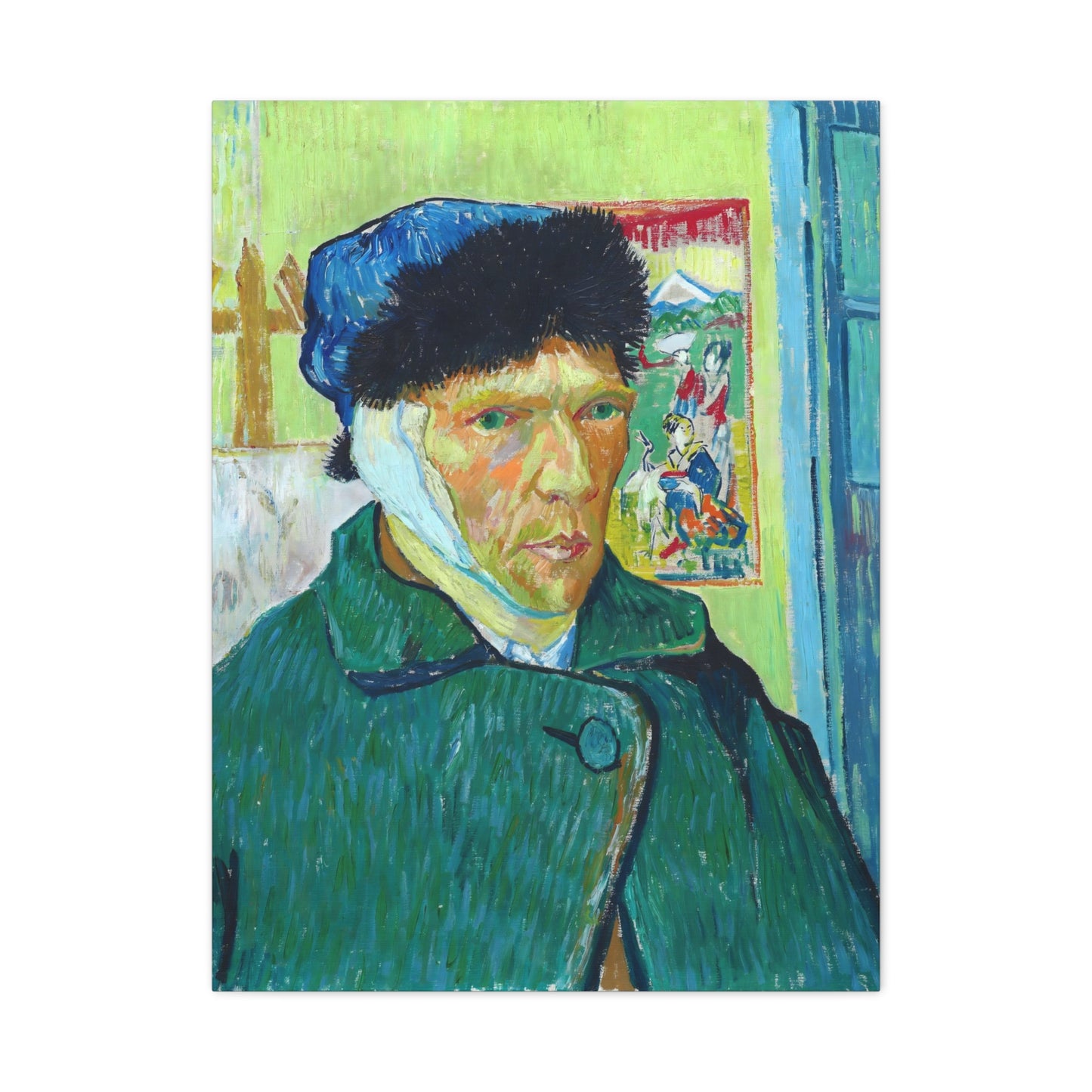 Self-Portrait with Bandaged Ear By Vincent van Gogh